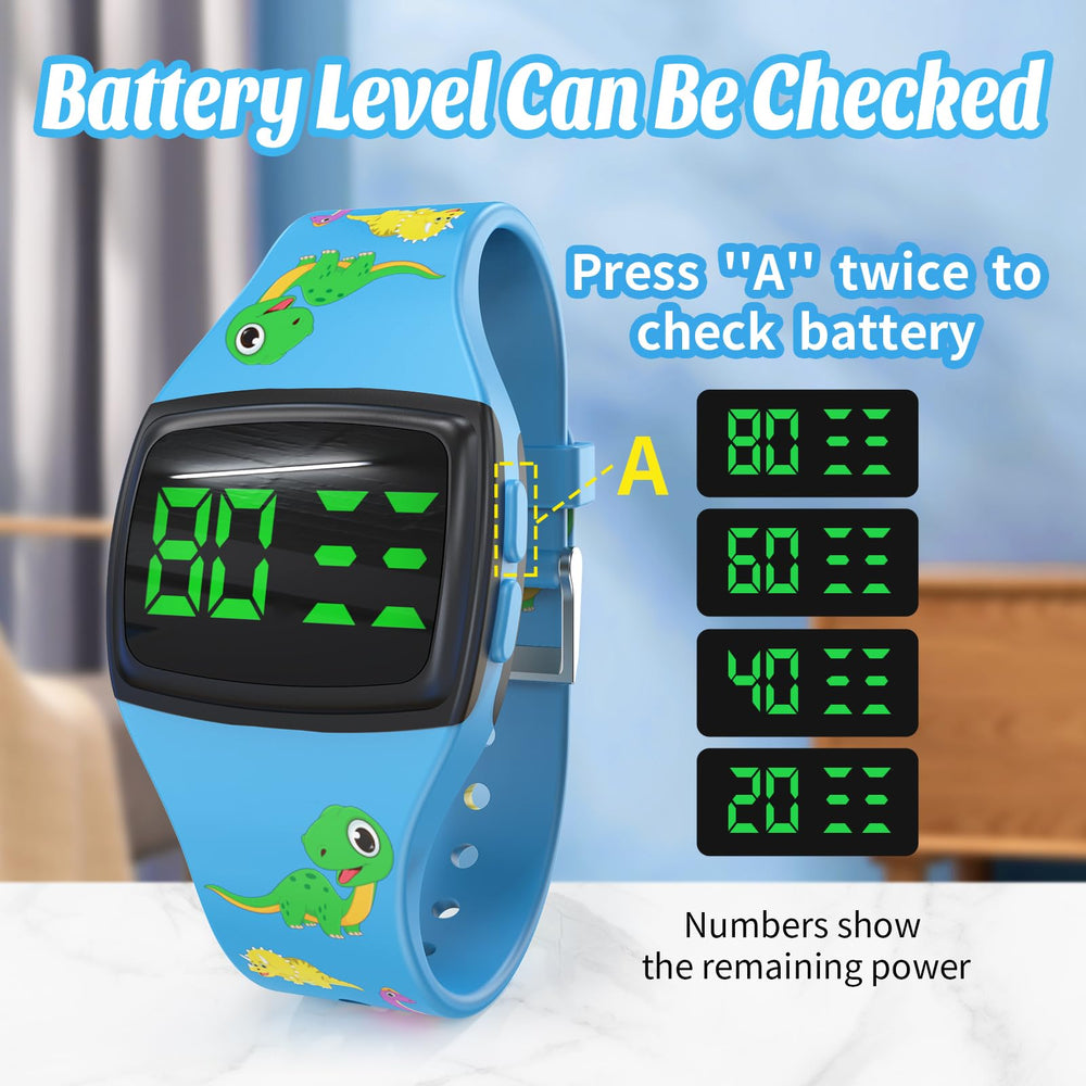Skyroku Toddler Potty Watch with 5 timing modes guides bathroom breaks.