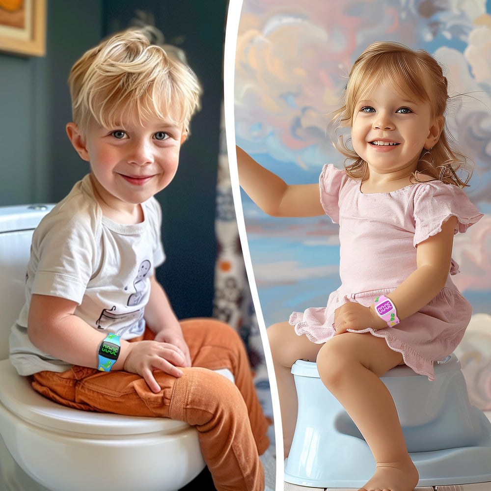 Skyroku Silicone strap provides comfy, durable wear for active toddlers.