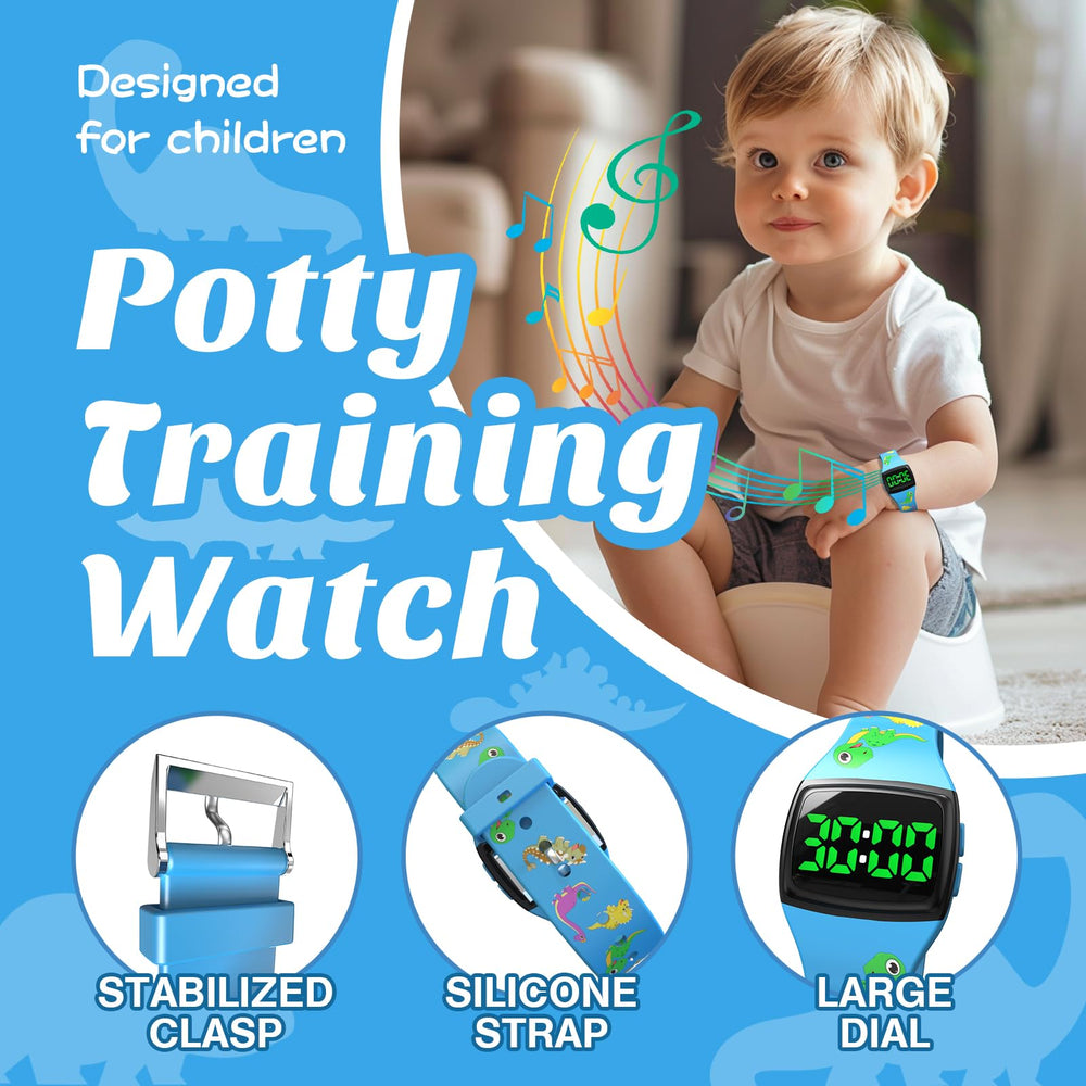 Skyroku Potty Watch ultra-long standby reduces charging pauses.