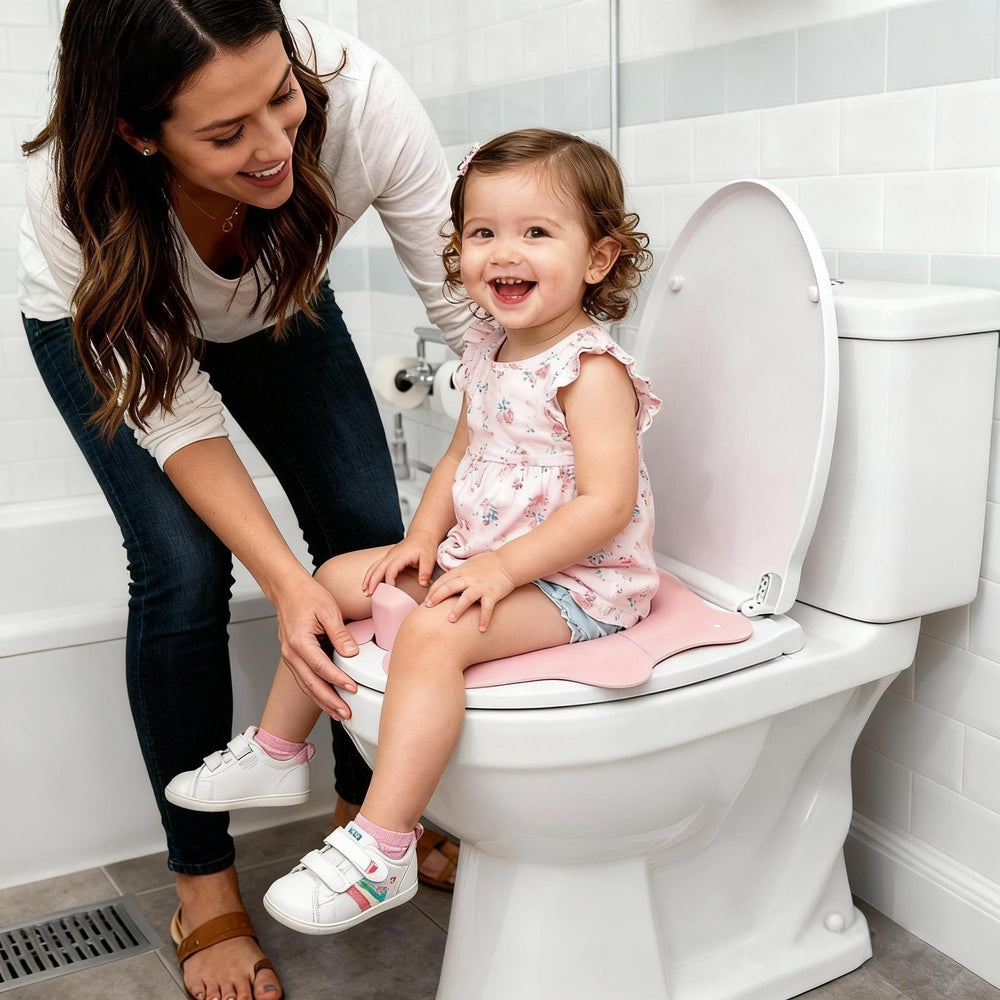 SKYROKU travel potty with storage bag for hotels and trips.