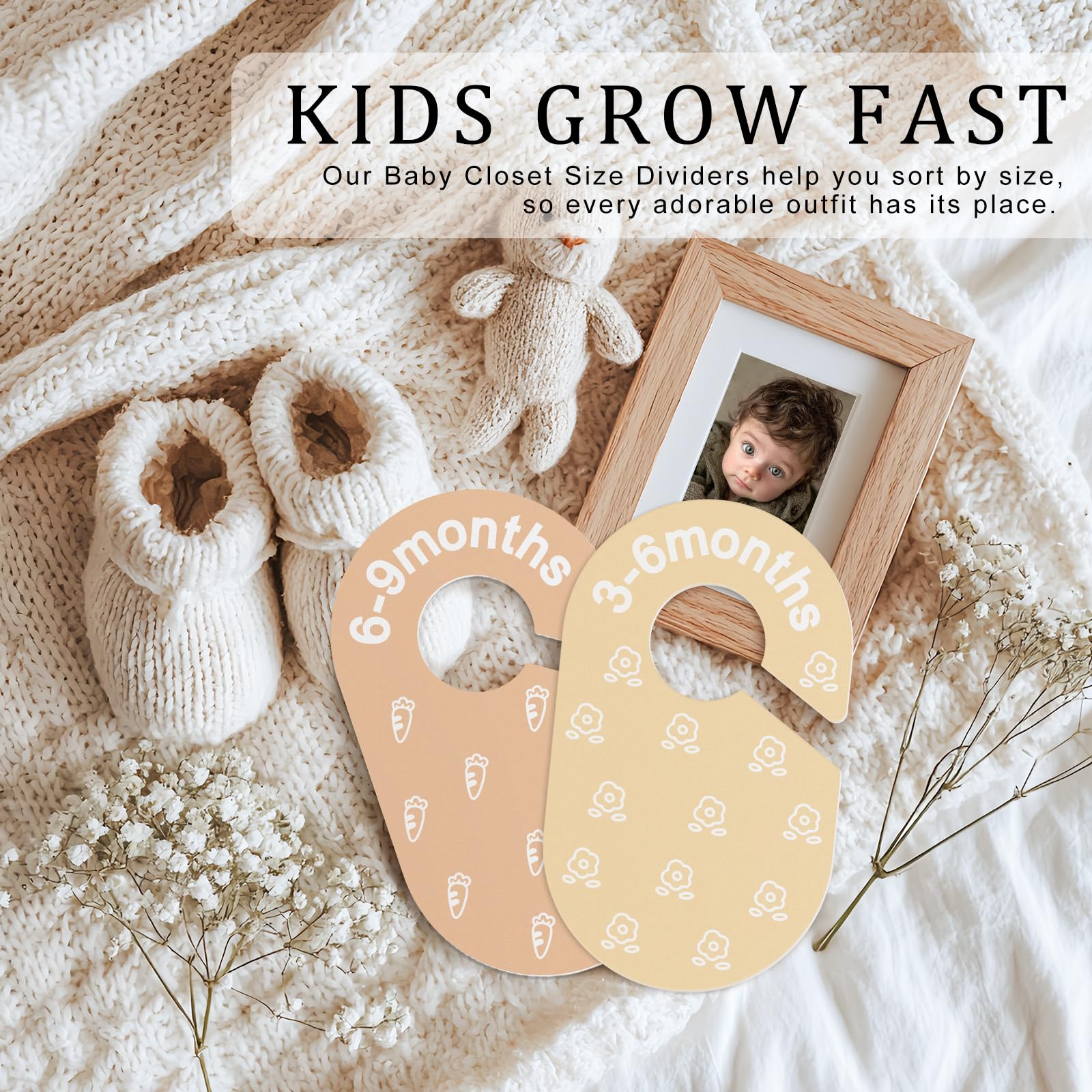 slapaflife baby closet dividers gift-ready packaging suits baby showers and registries.