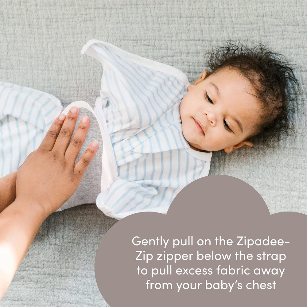SleepingBaby Snuggle Strap eliminates loose blankets for cleaner crib safety.