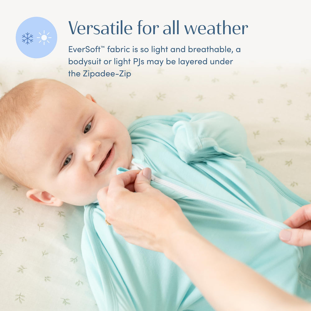 SleepingBaby Soft baby skin friendly fabric closeup highlights breathable bamboo blend for sensitive skin.