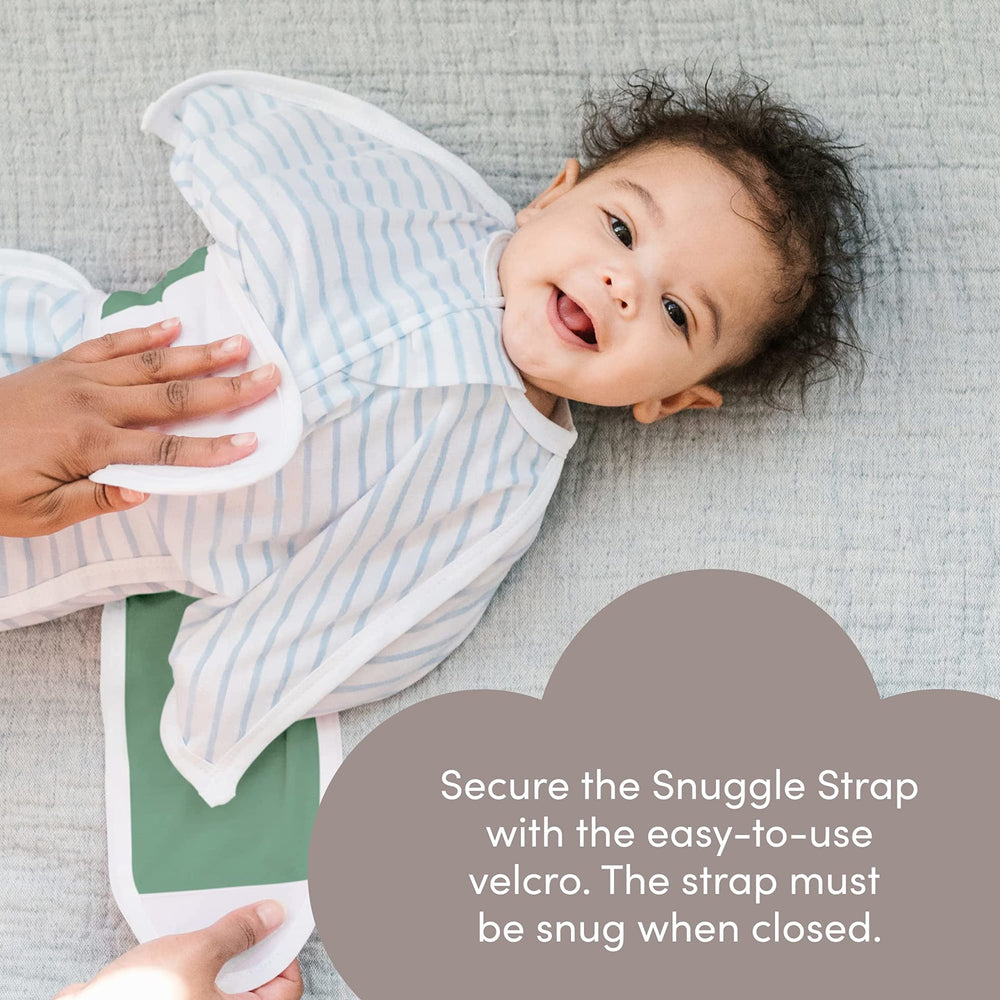 SleepingBaby Zipadee-Zip breathable material keeps baby snug without overheating.
