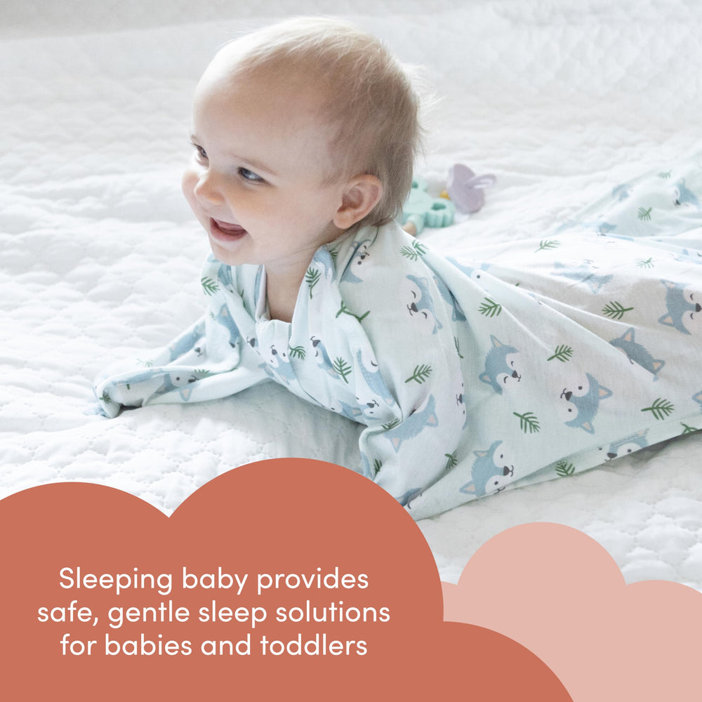 SleepingBaby Zipadee-Zip wearable blanket design is easy to care for