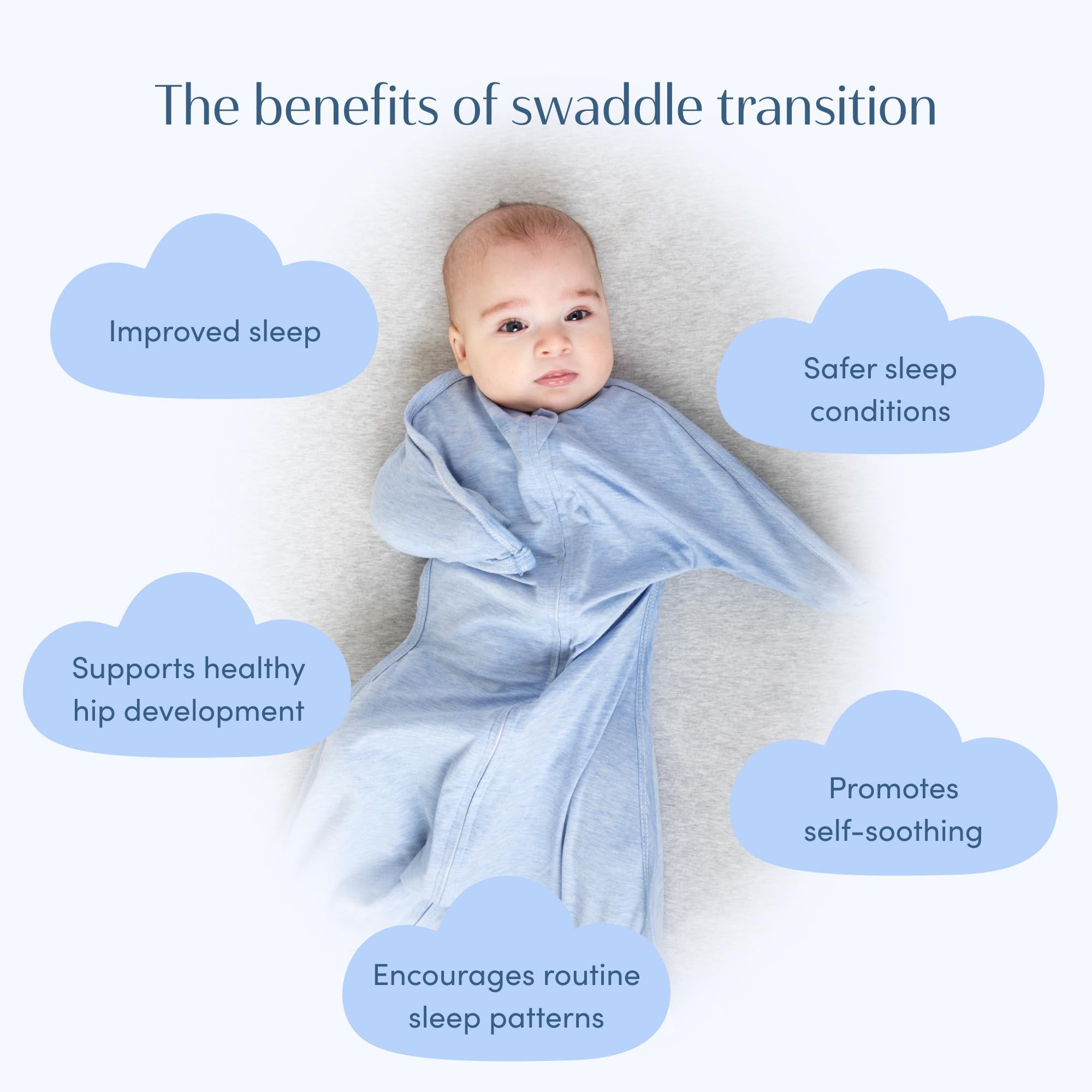 SleepingBaby Zipadee-Zip during night-time feeding schedule supports gentle transitions.