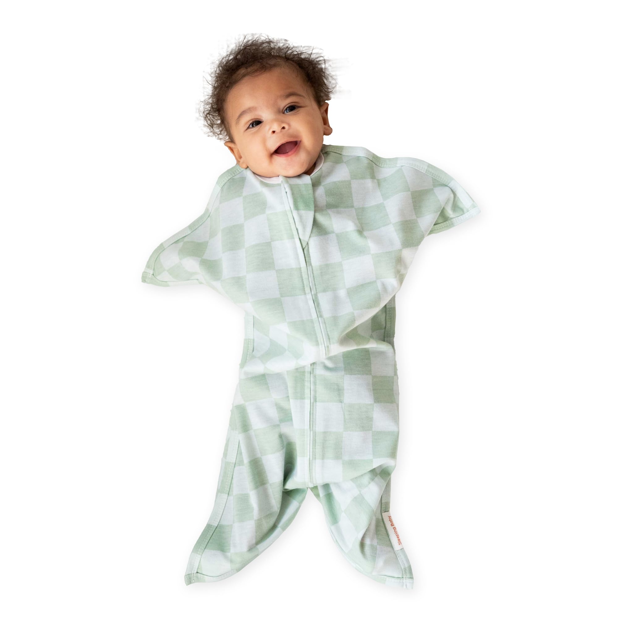 SleepingBaby Zipadee-Zip starfish design promotes cozy, womb-like security for calmer sleep