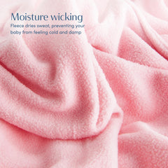 SleepingBaby Zipadee-Zip arm-out design mimics swaddle without restriction