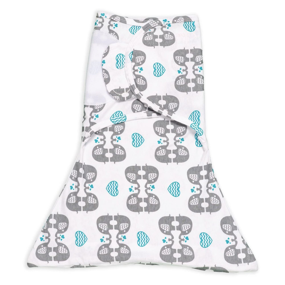 SleepingBaby Zippy Swaddle with bottom zipper for quick diaper changes