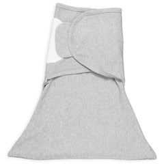 SleepingBaby Zippy Swaddle front view shows cozy wearable blanket design for sleep