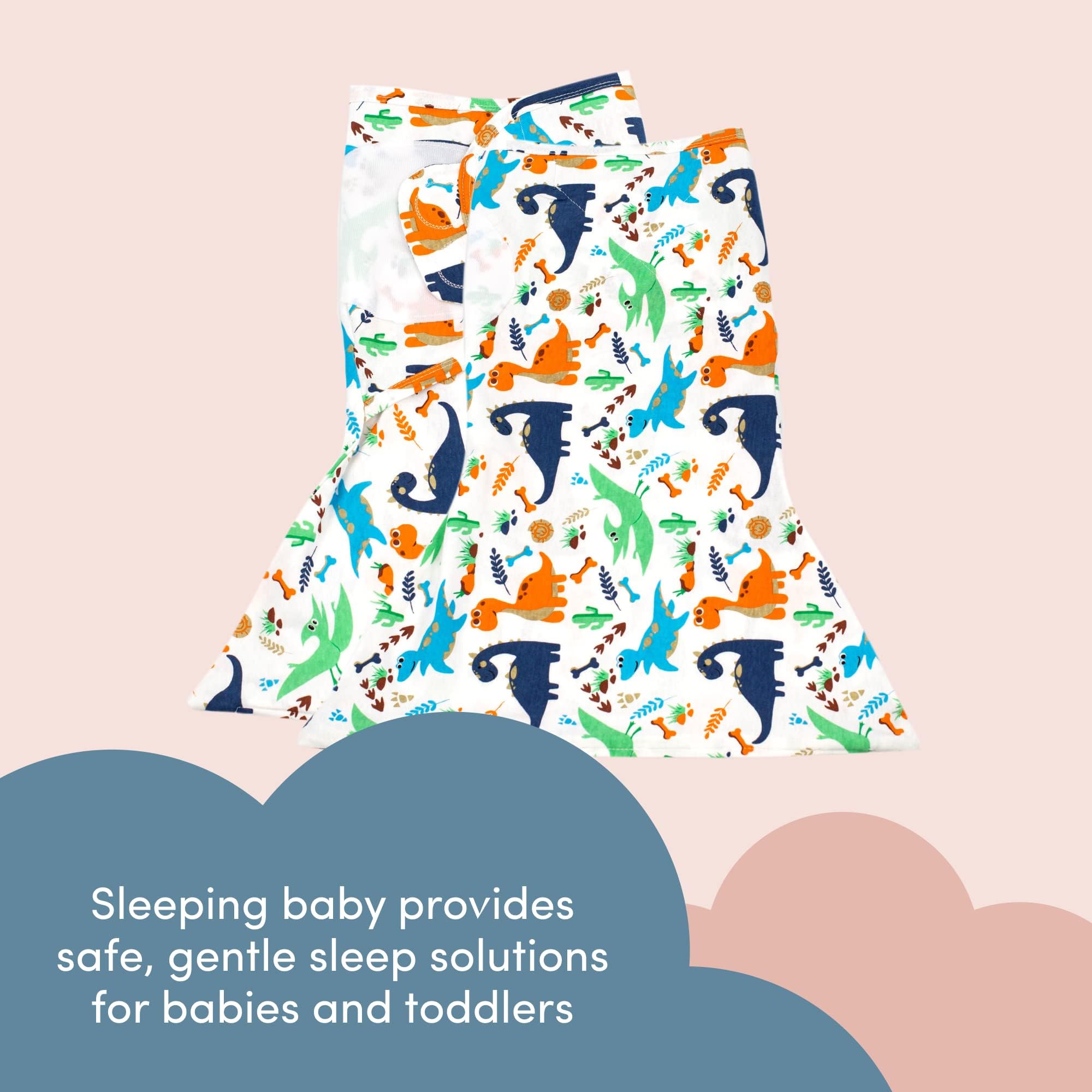SleepingBaby Zippy Swaddle nursery-scene demonstrates a calm sleeping environment for baby