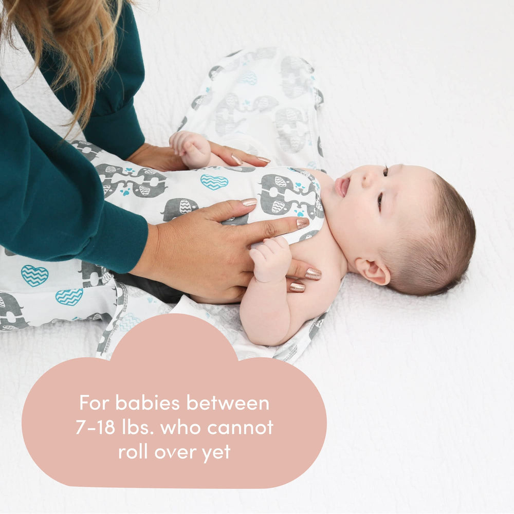 SleepingBaby Zippy Swaddle ready for nursery naps and bedtime