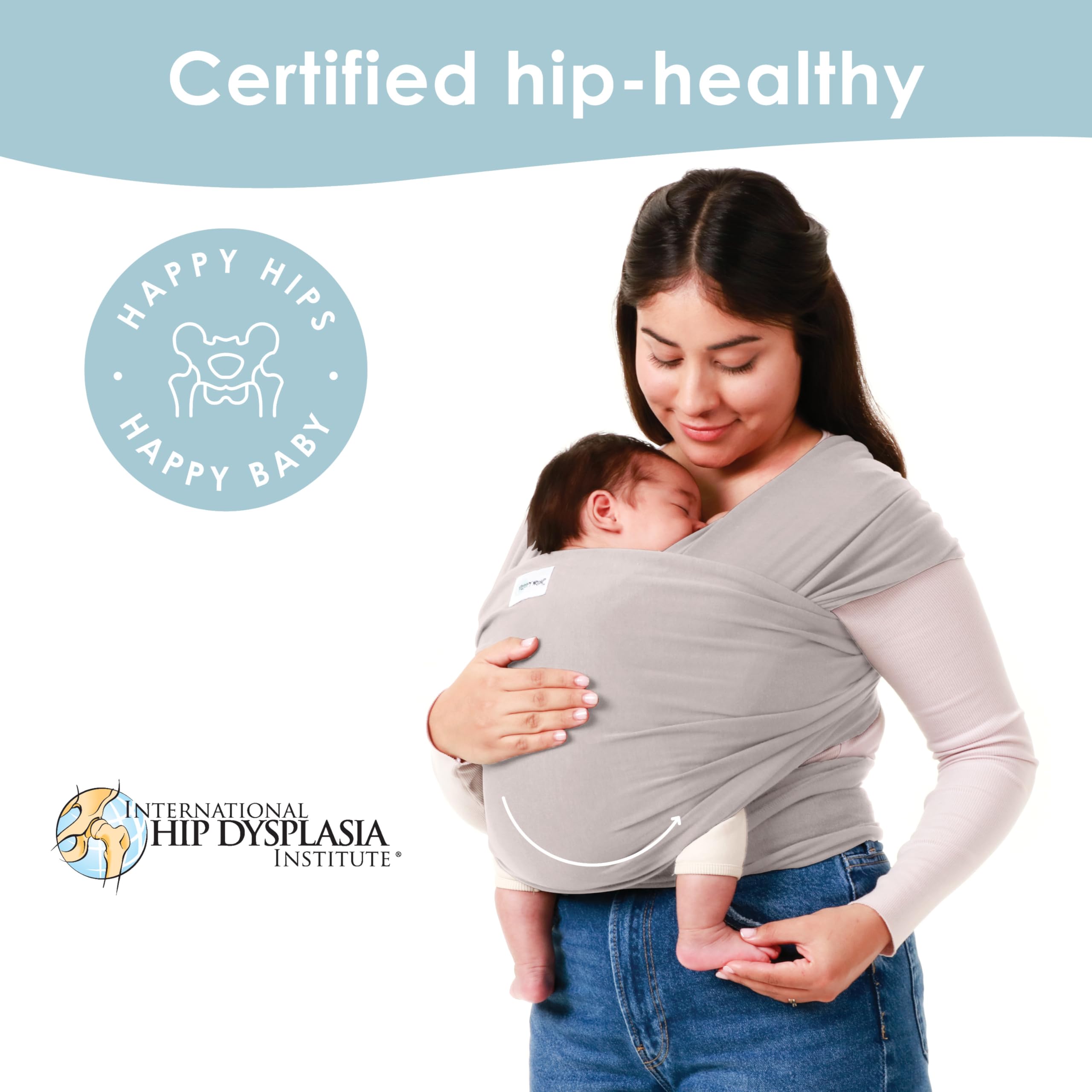 Sleepy Wrap folds compactly in a diaper bag for on-the-go comfort.