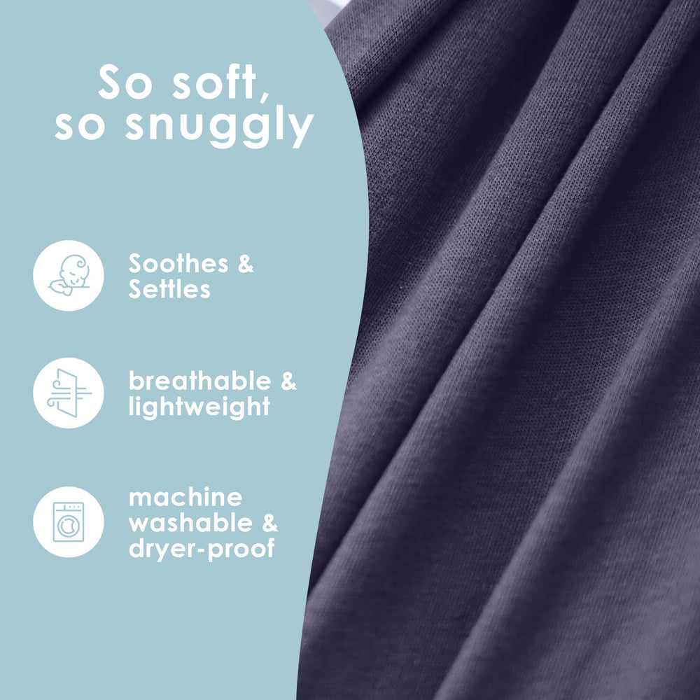 Sleepy Wrap machine washable and dryer-proof for busy families.