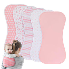 sleepyturtle burp cloths absorbent-soft fabric protecting clothing during feeds.