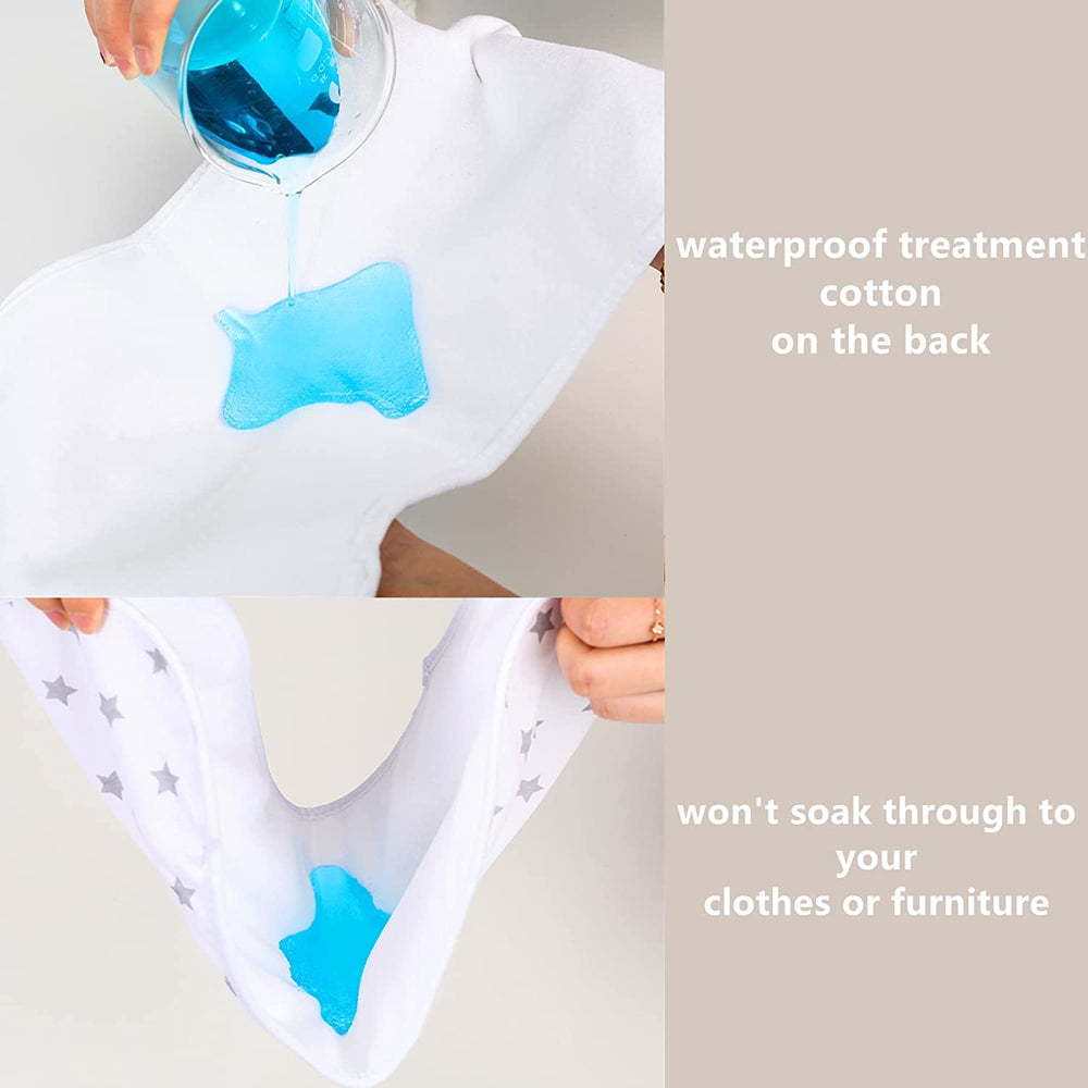 Sleepyturtle burp cloth with cute colors adds style to nursery and outfits.