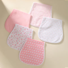 sleepyturtle burp cloths drape over shoulder for easy burping.