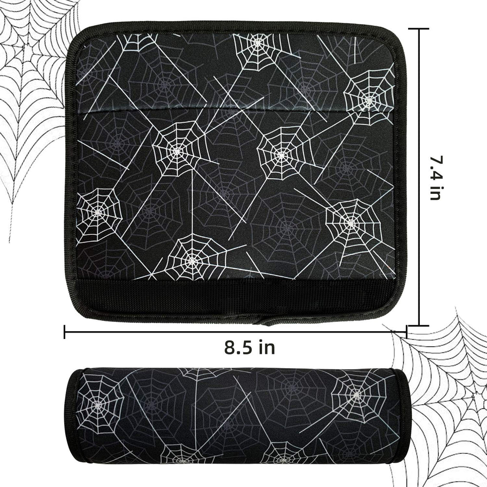 SLEILIN Spider seatbelt cover on child demonstrates adjustable fit for growing kids.