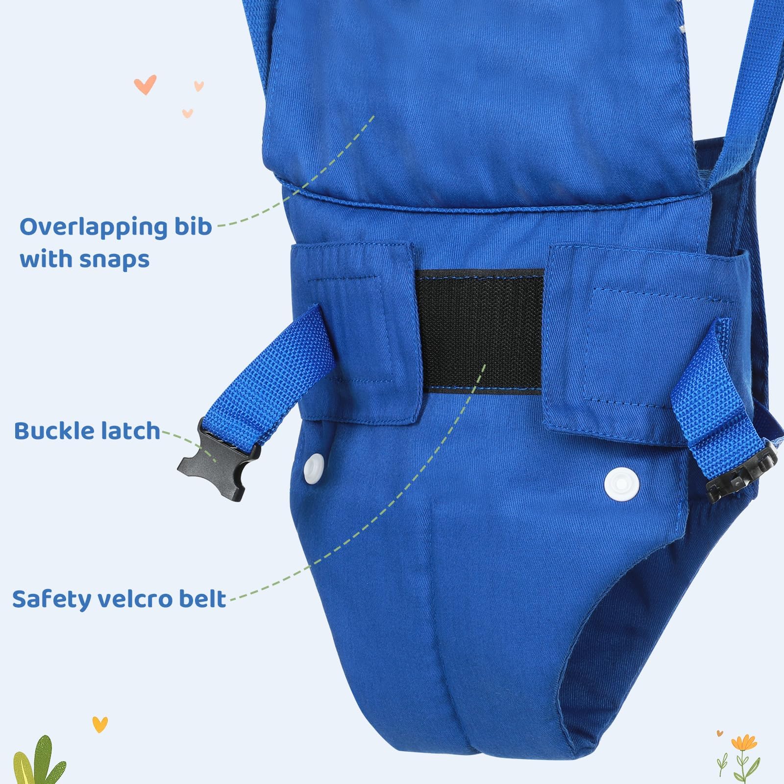 Slevoo Baby Jumper baby in gentle bounce on doorframe