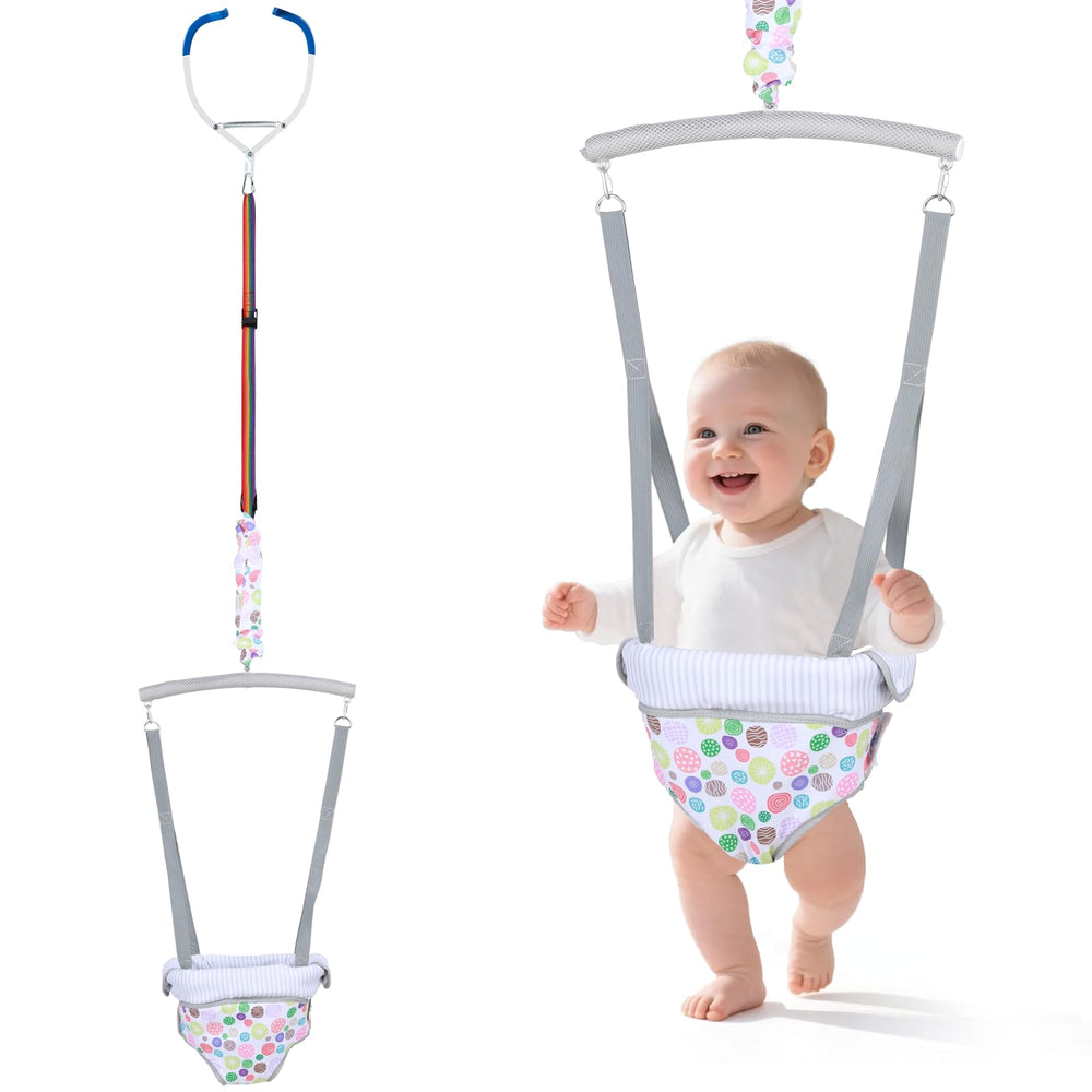 Slevoo Baby Jumper doorframe dimensions check ensures doorway compatibility for safe setup.
