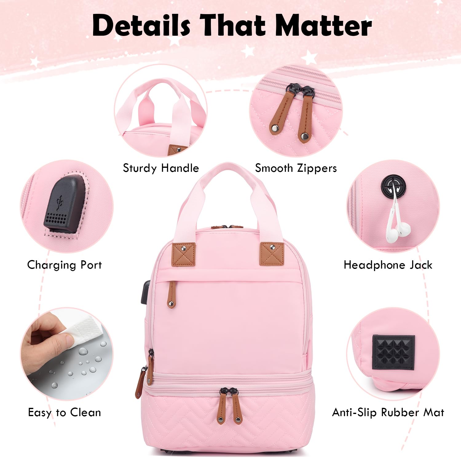 One included ice pack shown with SLINRKE breast pump bag