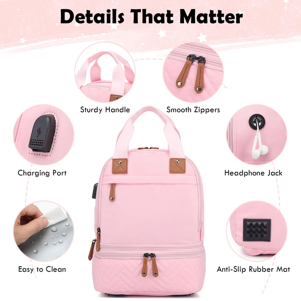 One included ice pack shown with SLINRKE breast pump bag