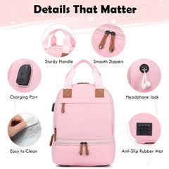 One included ice pack shown with SLINRKE breast pump bag