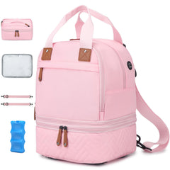 SLINRKE breast pump bag with Spectra S1/S2 compatibility for on-the-go pumping