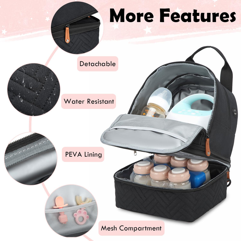 SLINRKE Spectra bag front pocket keeps valuables accessible.