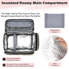 SLINRKE Spectra bag insulated layer keeps contents cool during travel.