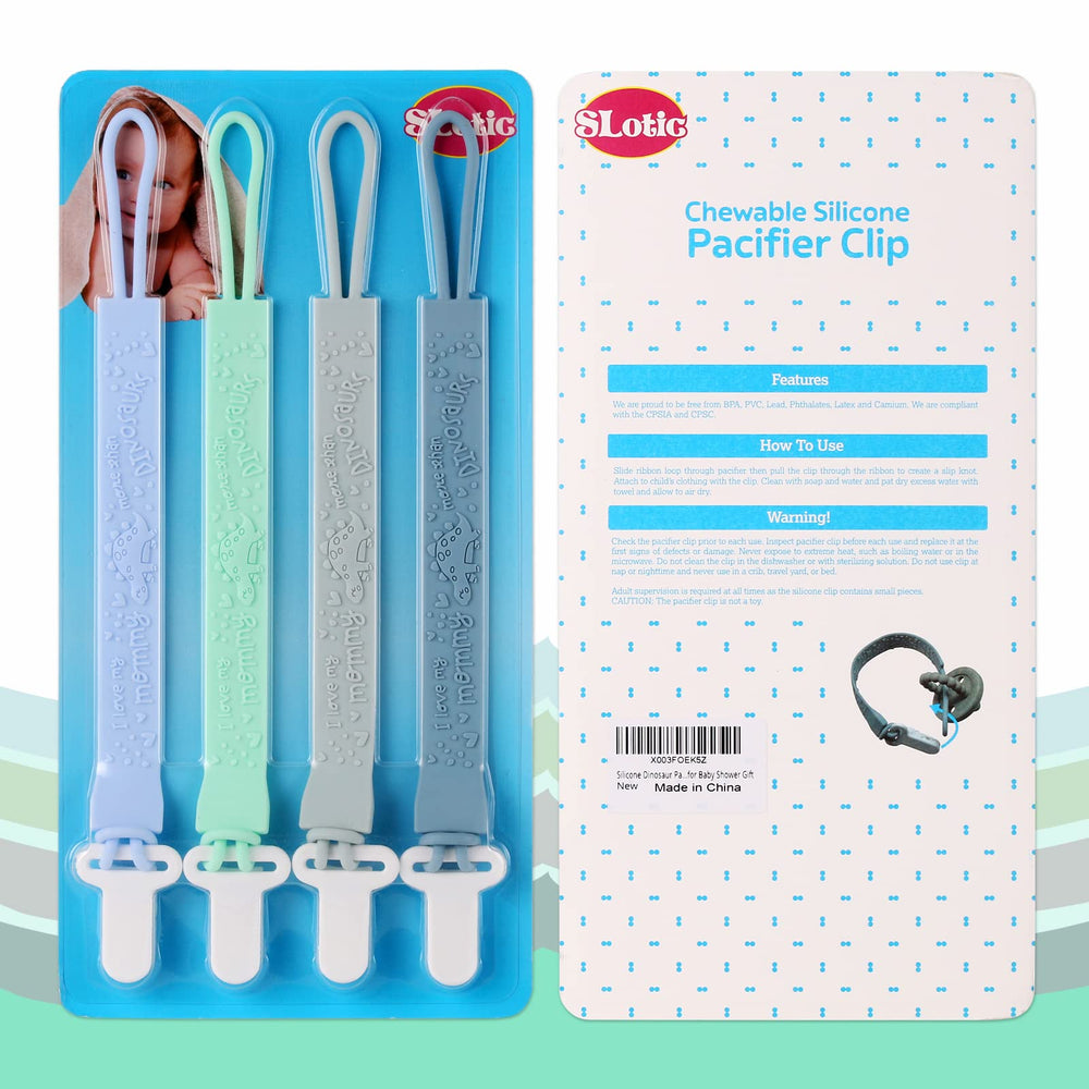 Slotic pacifier clip on-the-go, compact and lightweight for busy parents