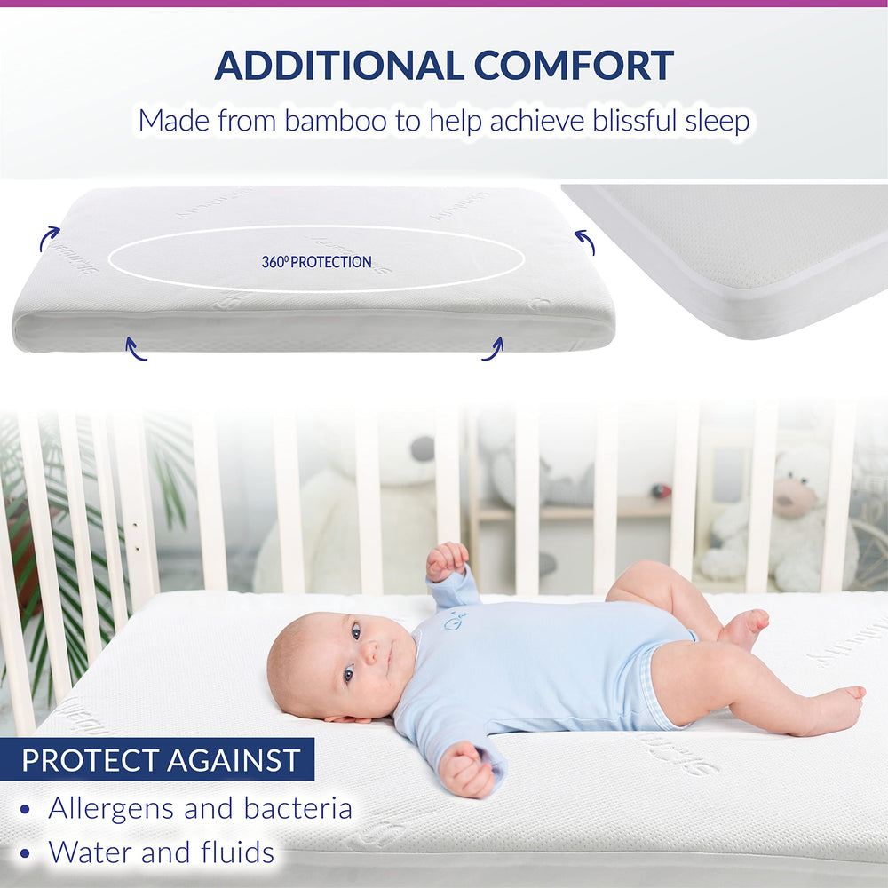 Slumberfy breathable bamboo fabric delivers gentle comfort for restful mornings.
