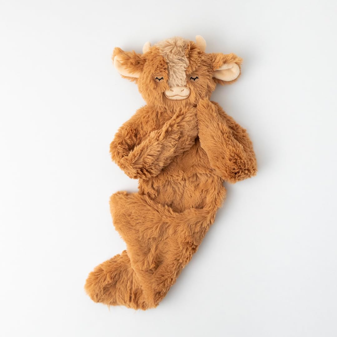 Slumberkins Yak Snuggler bedtime-snuggle scene promotes a soothing nightly routine
