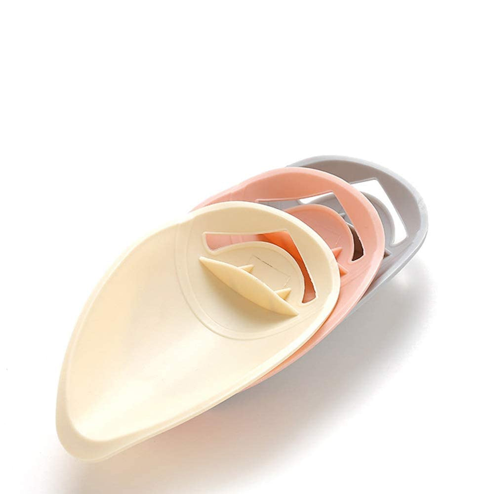 Sluswallow kid-friendly sink spout attachment extends water forward for mess-free washing.