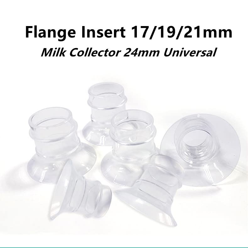 Smarbore size-fit-check visual guide helps choose comfortable flange insert.