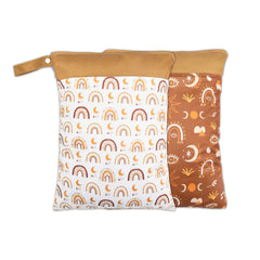 Smarbore wet-dry bags dual compartments: keep wet and dry items separated on the go.