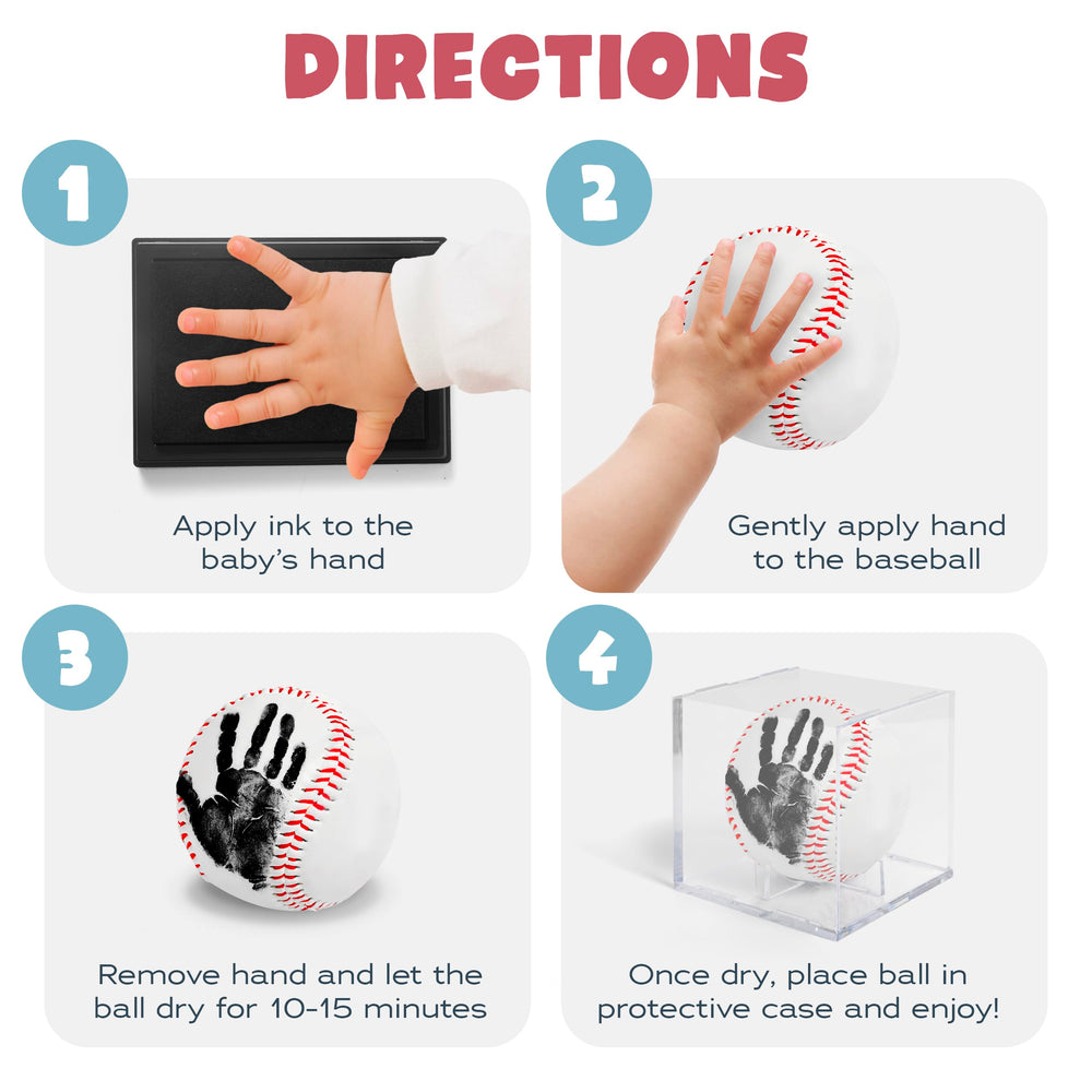 Smart and Sporty child-safe washable ink pad for gentle, mess-free prints