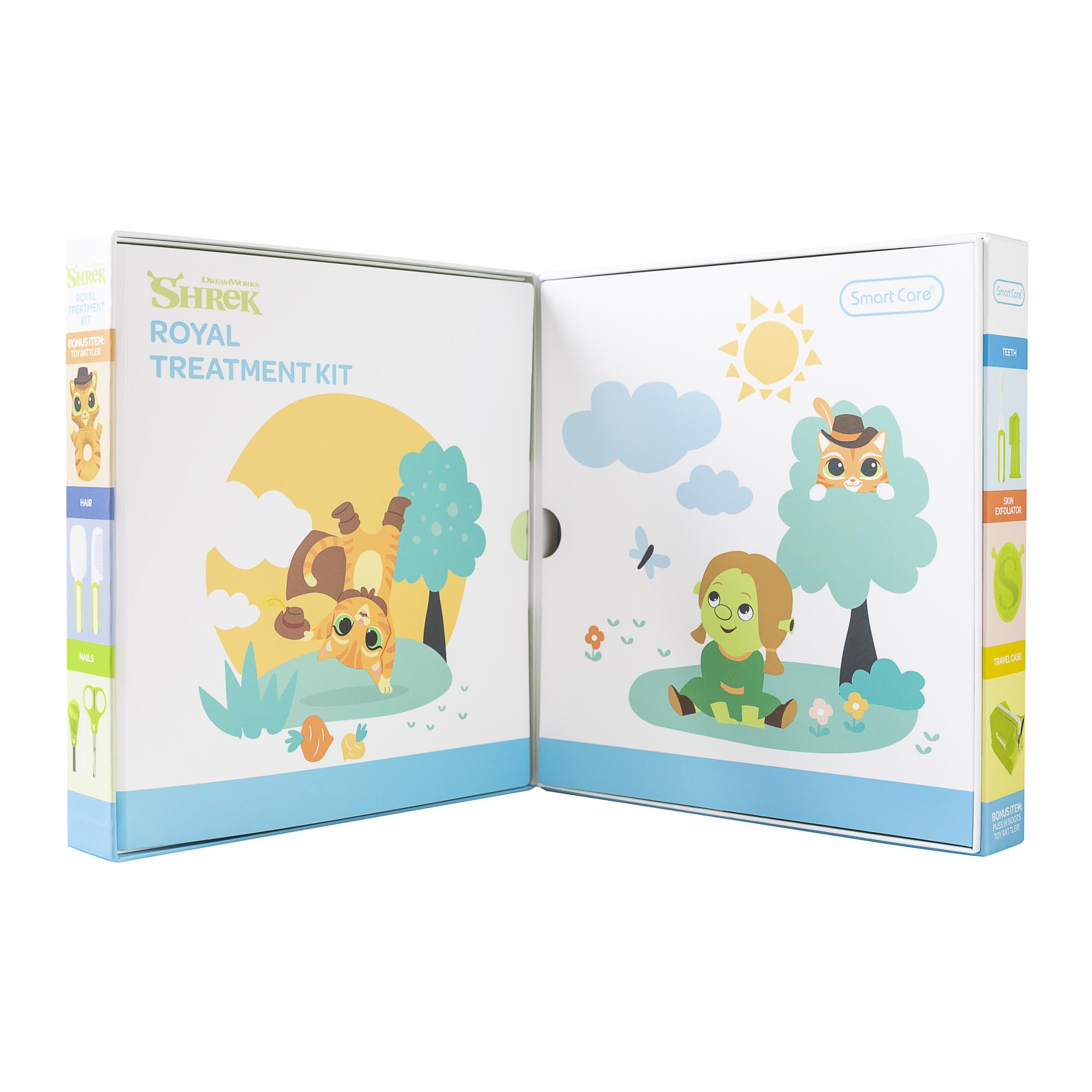 Smart Care Fiona Royal hair brush with soft grip for gentle baby grooming