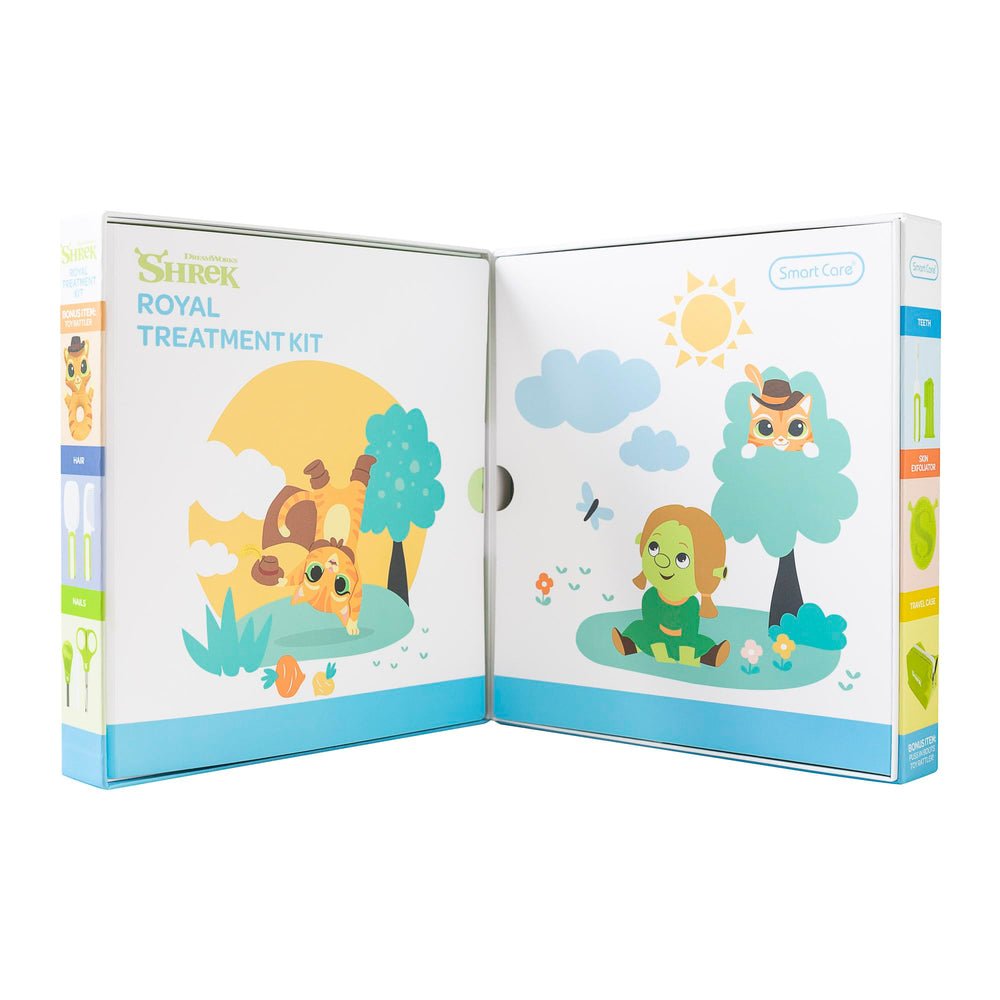 Smart Care Fiona Royal hair brush with soft grip for gentle baby grooming