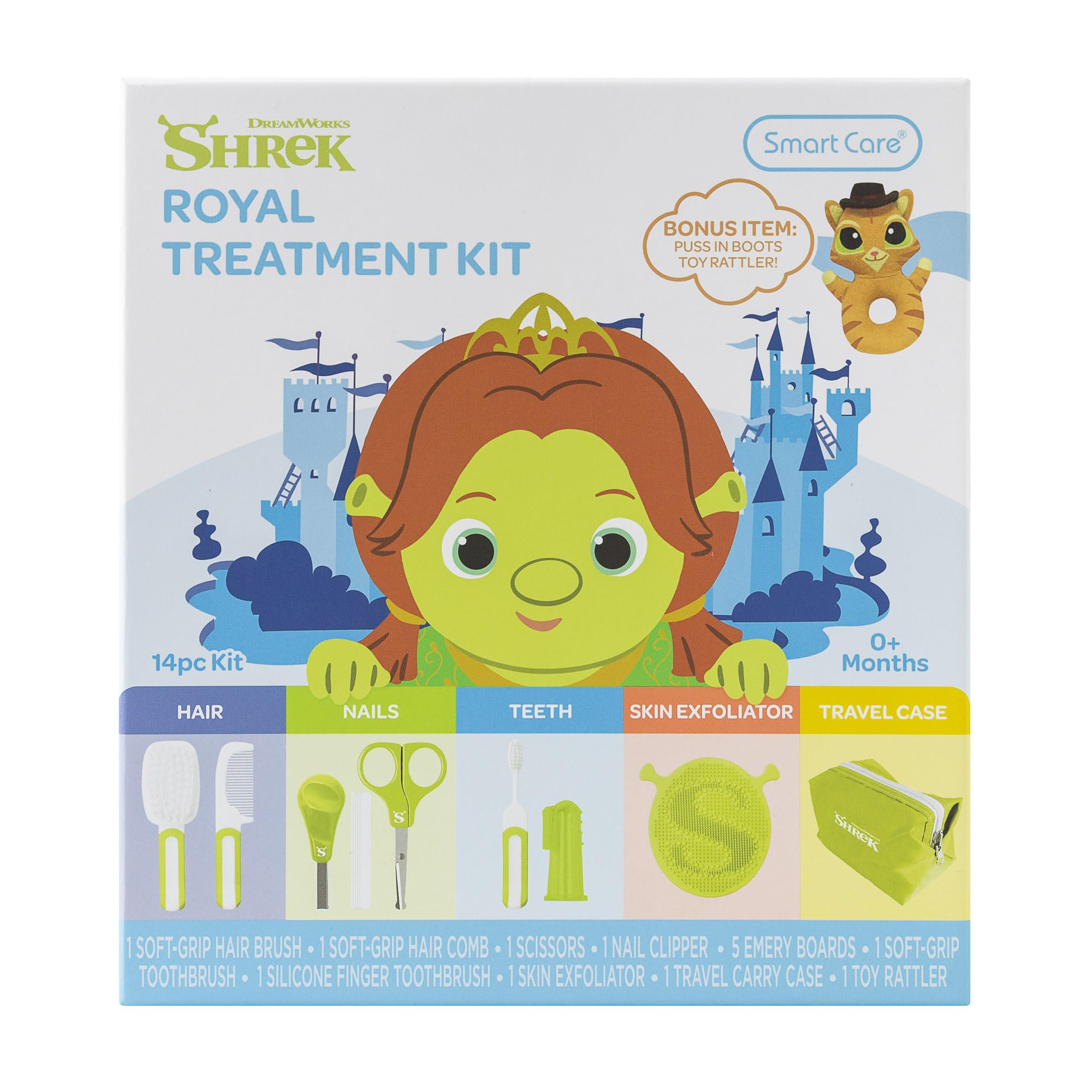 Smart Care Fiona Royal Treatment Kit cover shows gift-ready packaging for newborns