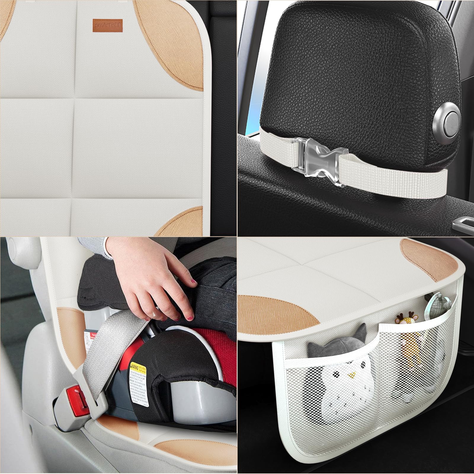 SMART ELF 600D Oxford fabric close-up showing waterproof durability.
