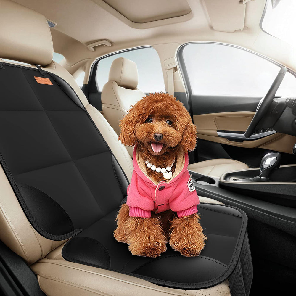 SMART ELF car seat protector durable 600D fabric shown in test-like durability