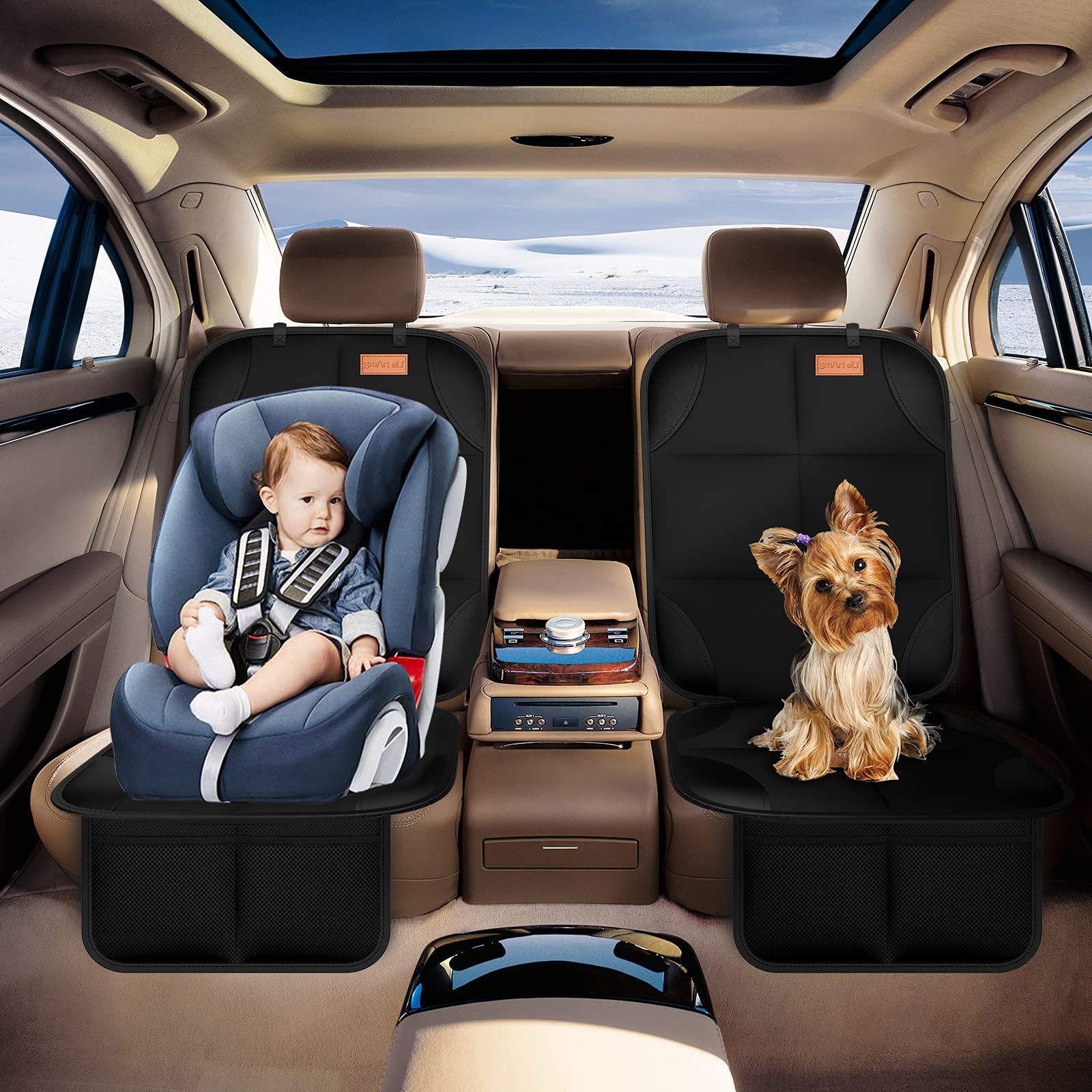 SMART ELF durable 600D Oxford material stands up to daily driving