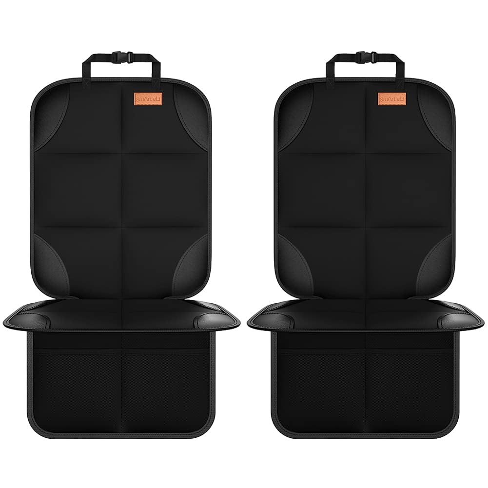 SMART ELF car seat protector front seat coverage with thick padding for comfort