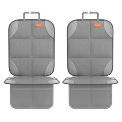 SMART ELF Car Seat Protector front view shows thick padding for spill protection