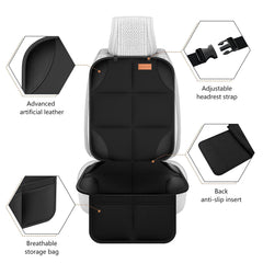 SMART ELF mesh pockets organize toys, wipes, and treats for quick access