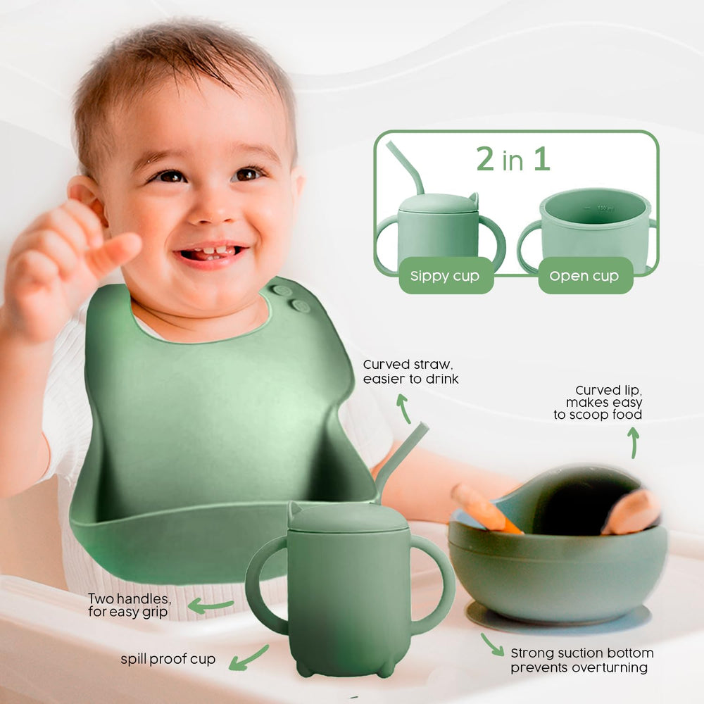 SMART MOMMY 2025 sippy cup supports smooth transitions to liquids on the go.