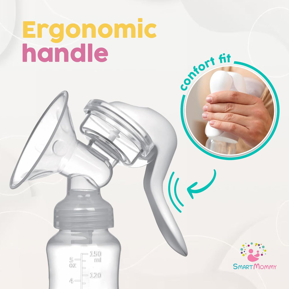 SMART MOMMY BPA-free silicone—safe, easy-to-clean material for busy moms.