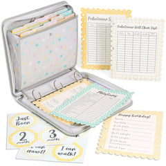 Smart Start Binders baby keepsake binder cover, organized memories ready for quick reference.