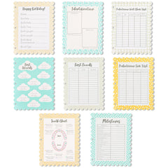 Smart Start Binders milestone stickers help create a personalized baby album of milestones.